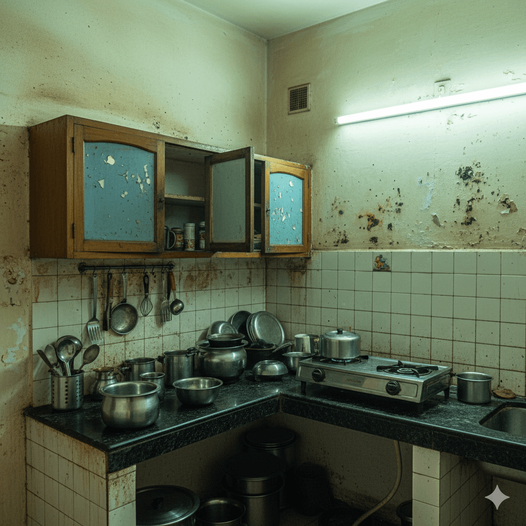 Kitchen Makeover before