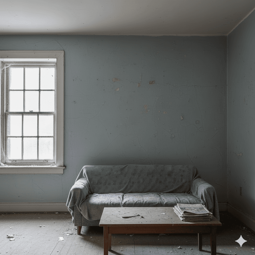 Living Room Interior Painting before